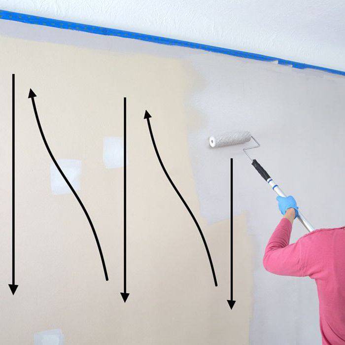 Пятна и разводы на потолке после покраски: в чем причина и как исправить? | домфронт