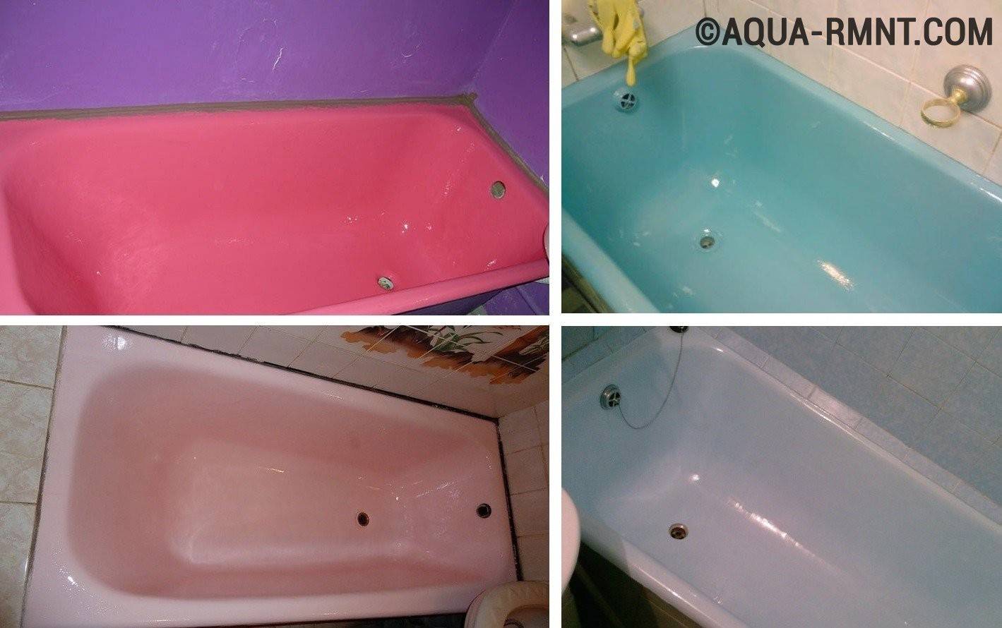 Реставрация ванны своими руками в домашних условиях, лучшие способы (видео инструкция)