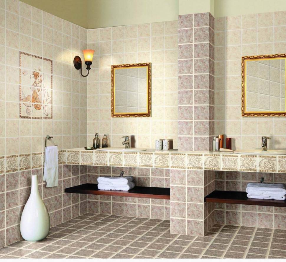 дизайн ванной комнаты плитка картинки