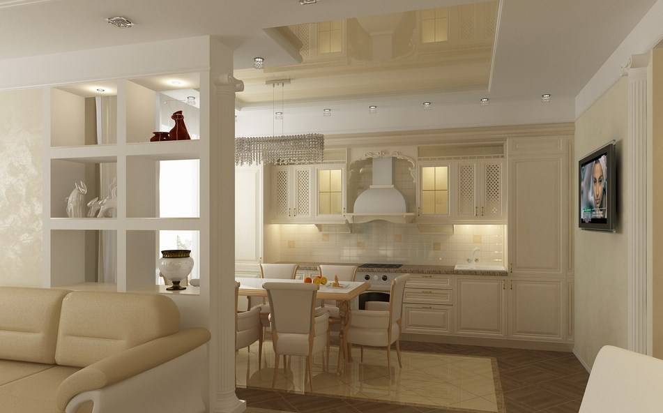 Современный дизайн кухни-гостиной: более 30 стильных идей