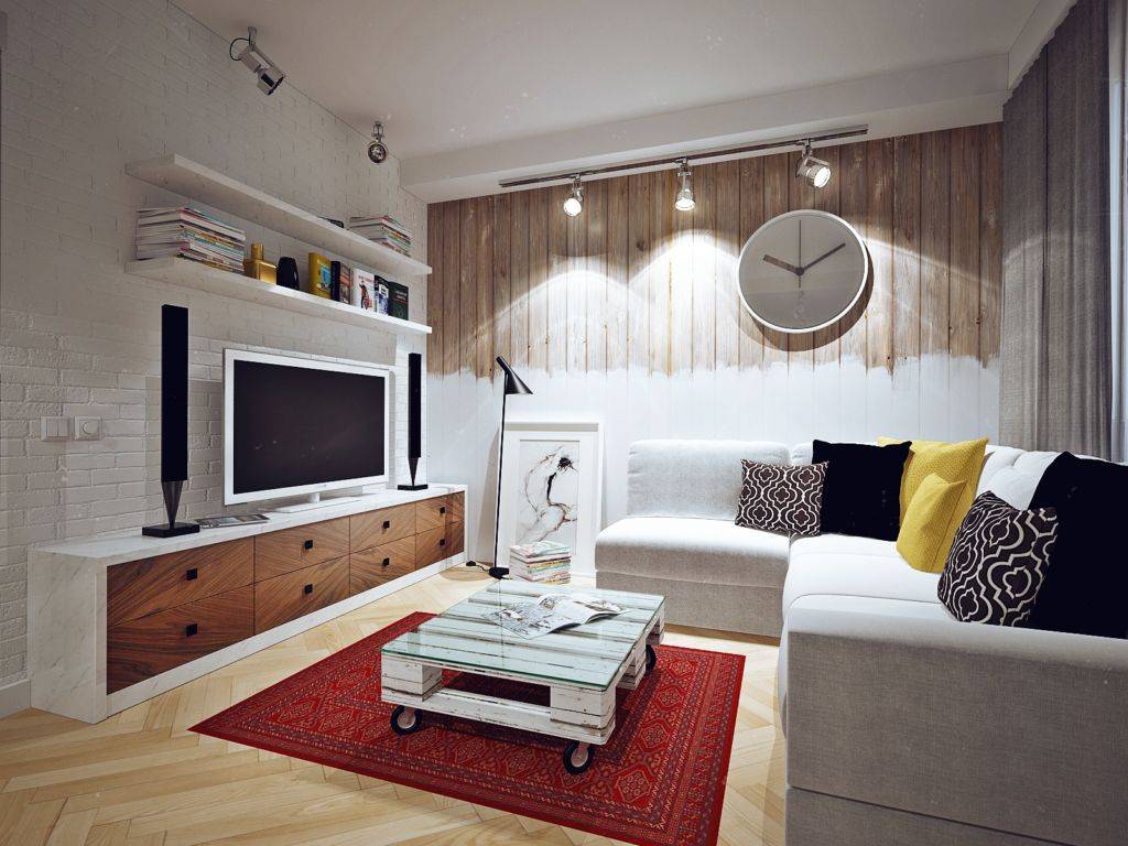 Дизайн гостиной комнаты 16 кв. м (65 фото): проект зала в квартире, интерьер комнаты площадью 18 метров в современном стиле