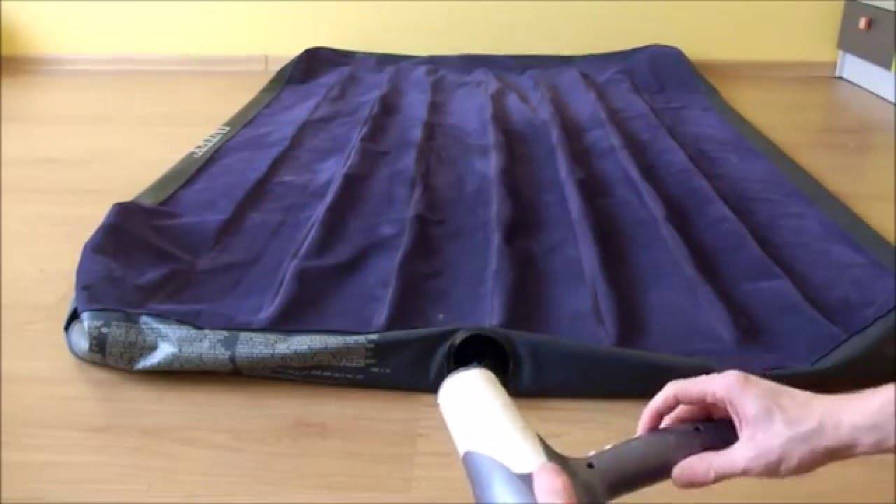 7 основных этапов ремонта надувного матраса в домашних условиях