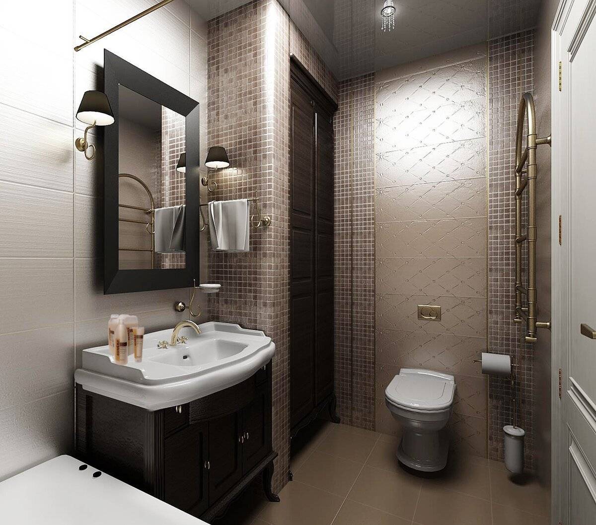 Ремонт ванной и туалета: варианты дизайна и важные этапы работ