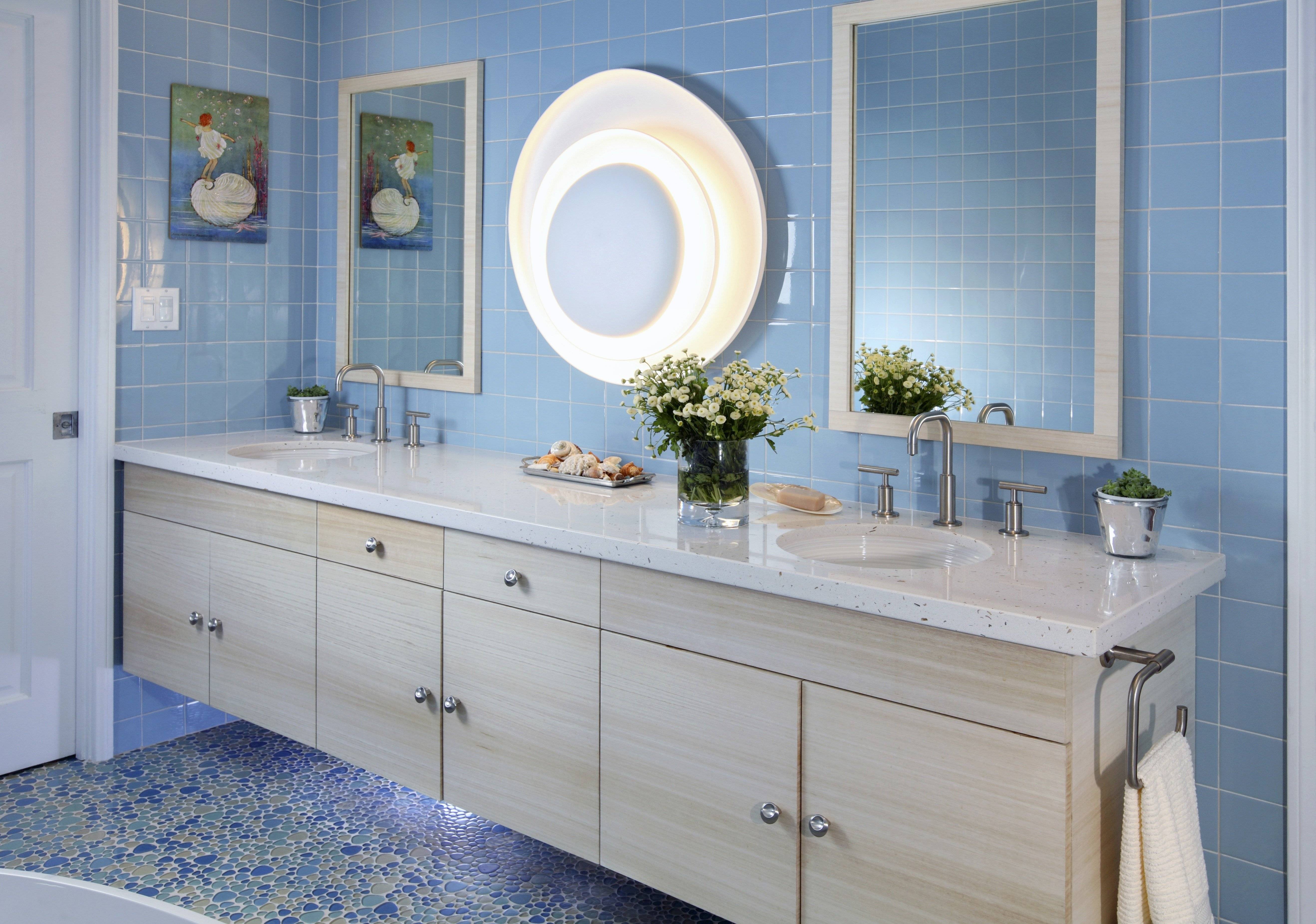 Дизайн серой ванной комнаты — 80 фото-идей