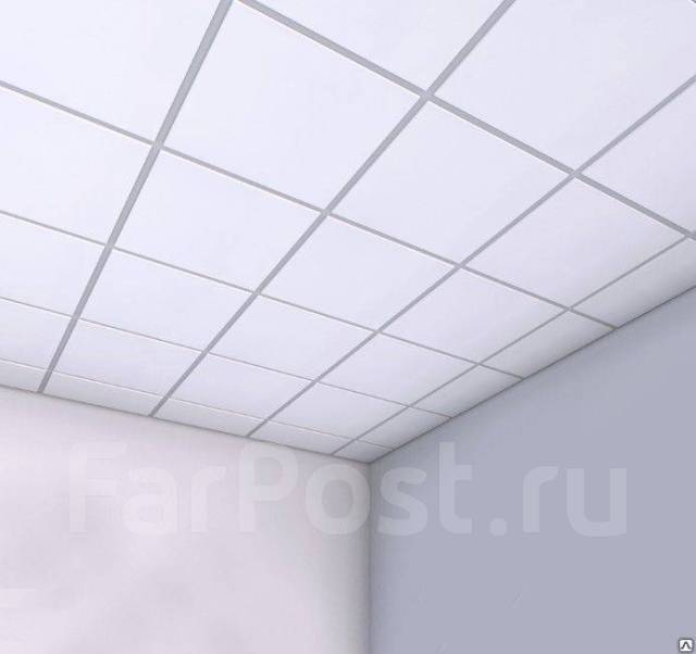Виды плит для потолков армстронг