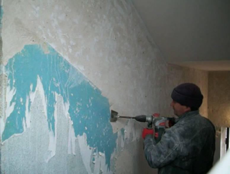 Как снять старую краску с бетонной стены при помощи смывки, жидкости, раствора и других инстурементов