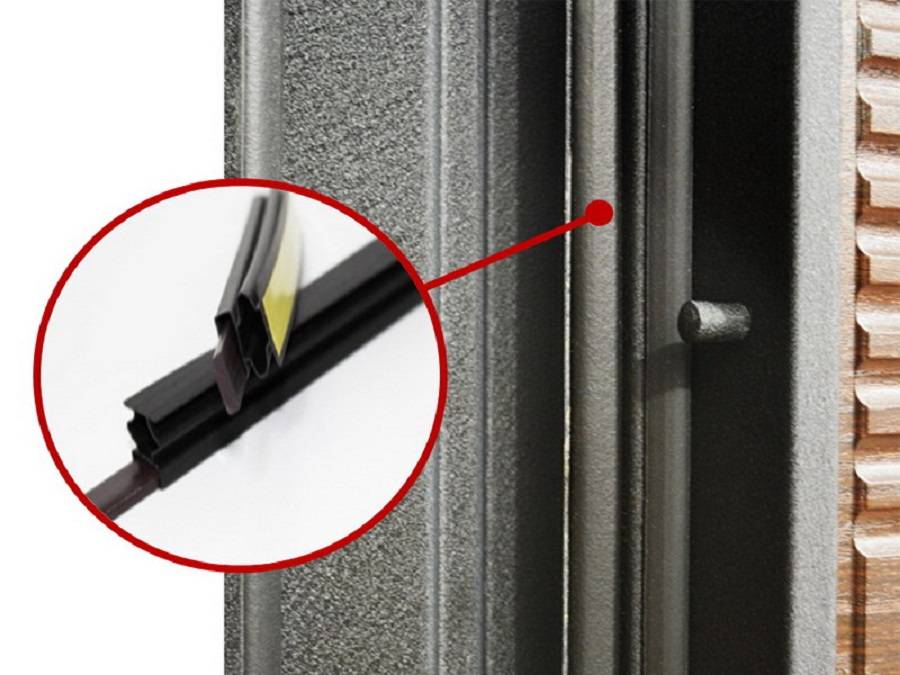 Как выбрать качественный уплотнитель для металлической двери?