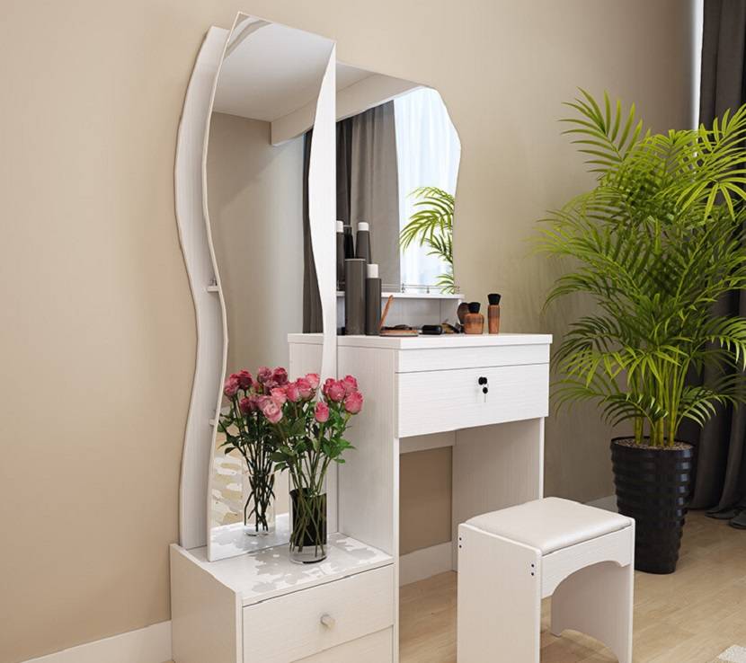 Туалетный столик: современные конструкции и обзор мебели высокого качества (100 фото)