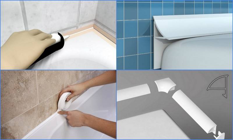 Плинтус для ванны: виды, плюсы и минусы керамического, акрилового и пластикового плинтуса, самостоятельный монтаж