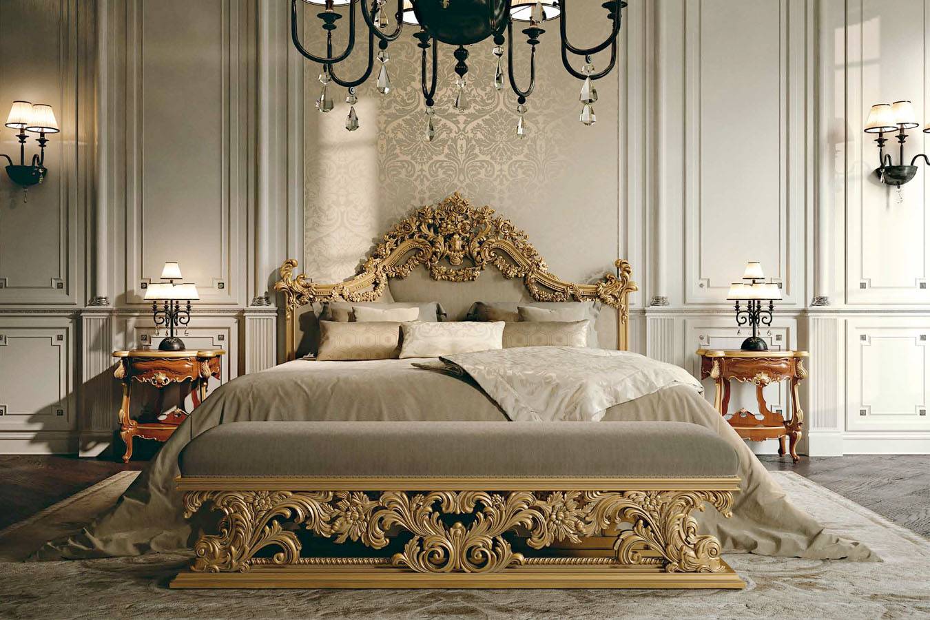 Спальня в итальянском стиле: особенности интерьера, советы дизайнеров, фото