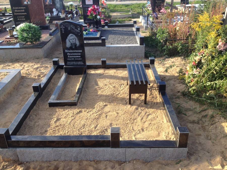 Как красиво оформить могилу на кладбище своими руками