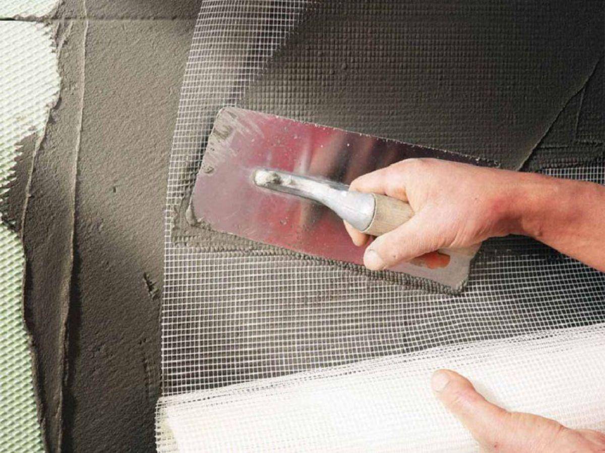 Шпаклевка для пенопласта наносится на сетку и клеевую основу | онлайн-журнал о ремонте и дизайне