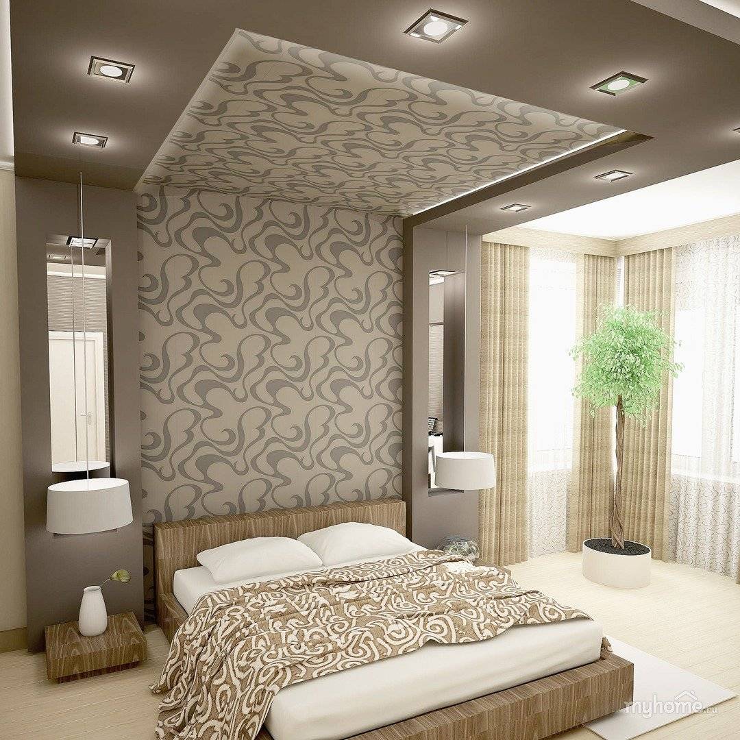 Ремонт спальни - пошаговая инструкция как выбрать дизайн и стиль для спальни (90 фото)