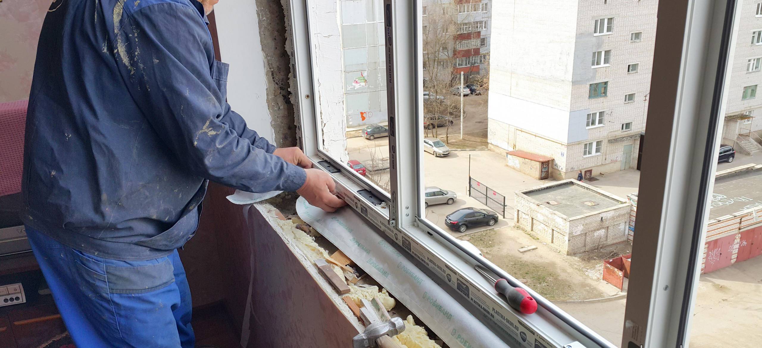 Монтаж пластикового балконного блока: 10 особенностей