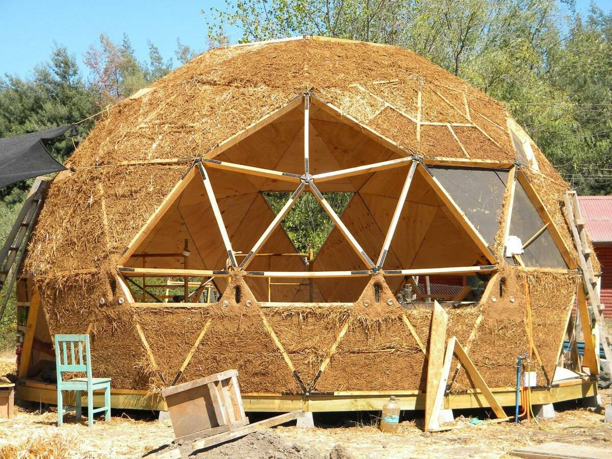 Проект и строительство купольного дома
