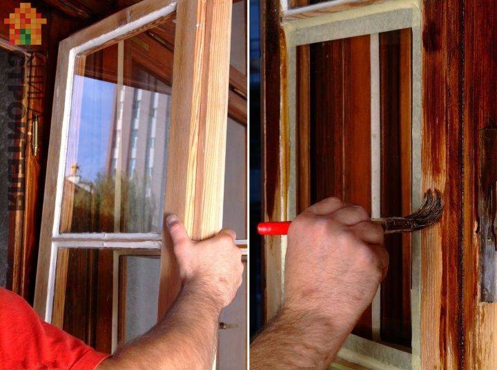 Технология ремонта старых деревянных окон своими руками