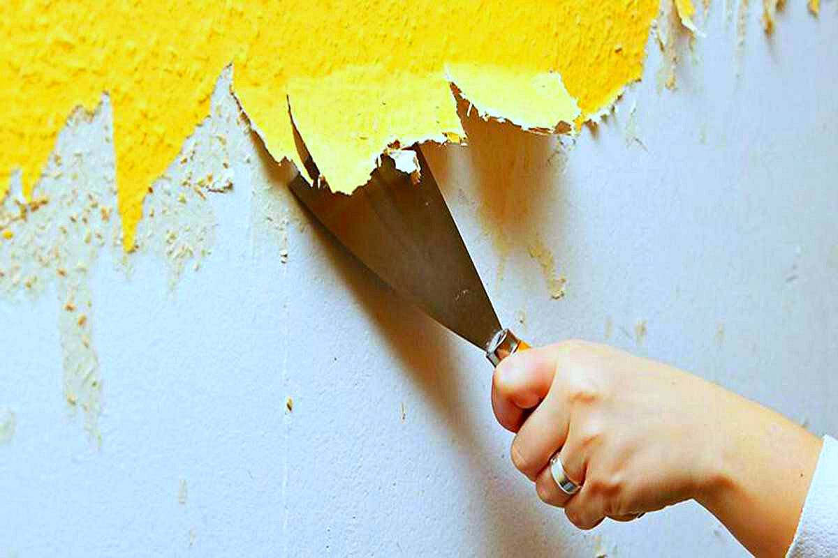 Как легко удалить с любого покрытия старую масляную краску