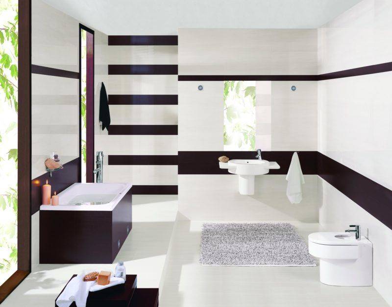 Как выбрать стильную и практичную плитку для ванной: советы и 40 фото-идей
