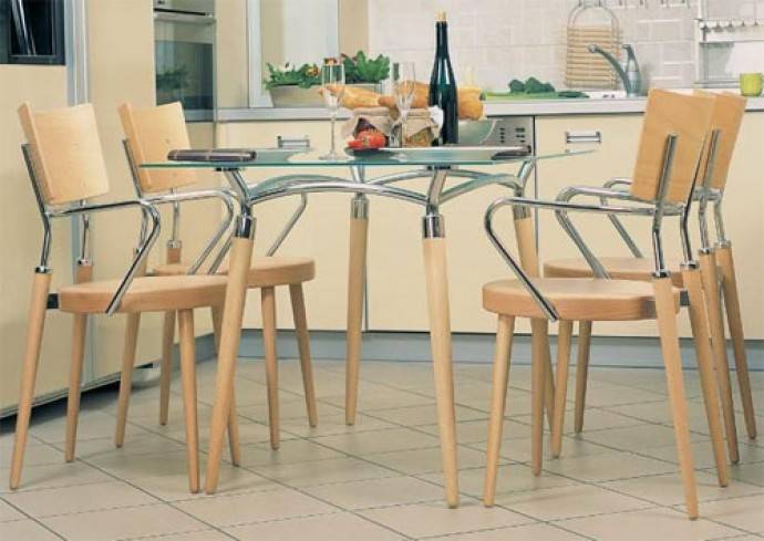 Кухонные столы и стулья для маленькой кухни: критерии выбора
