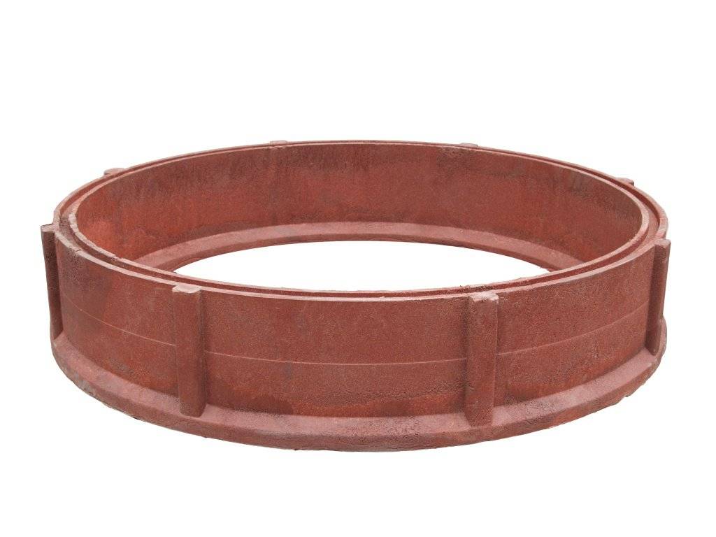 Крышка для колодца: пластиковая с люком в леруа мерлен, полимерная с замком на канализационные и разборная пенолюк на бетонное кольцо