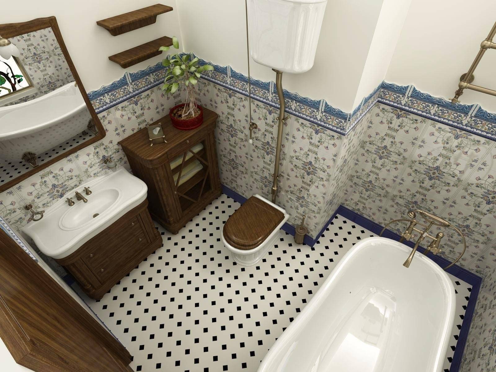 Ванная комната: эконом ремонт своими руками, фото