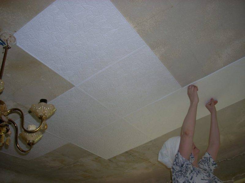 Монтаж потолочной плитки своими руками